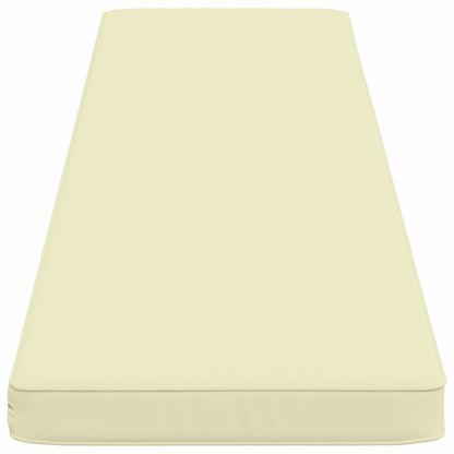 2-Piece Bench Cushions VUGHT 2 pcs 100% Polyester Cream