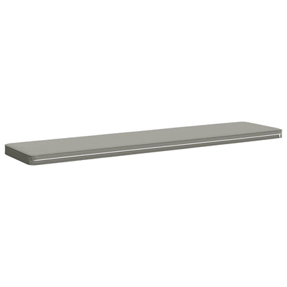 2-Piece Bench Cushions VUGHT 2 pcs 100% Polyester Grey