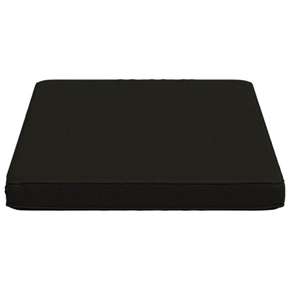 1-Piece Bench Cushion VUGHT 100% Polyester Black 60 x 50 x 5 cm