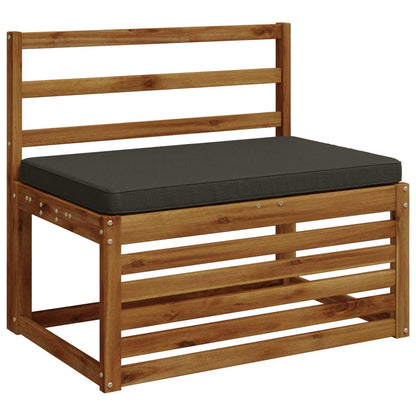 1-Piece Bench Cushion VUGHT 100% Polyester Anthracite