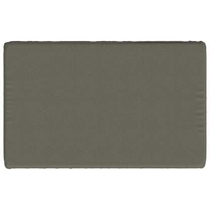 1-Piece Bench Cushion VUGHT 100% Polyester Grey 60 x 50 x 5 cm