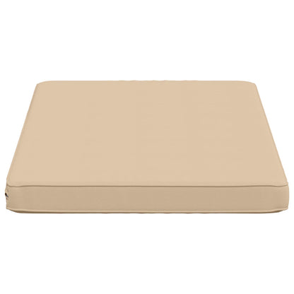 1-Piece Bench Cushion VUGHT 100% Polyester Cream 60 x 50 x 5 cm