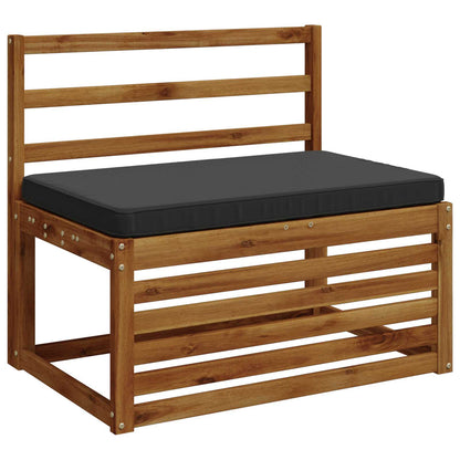 1-Piece Bench Cushion VUGHT 100% Polyester Anthracite