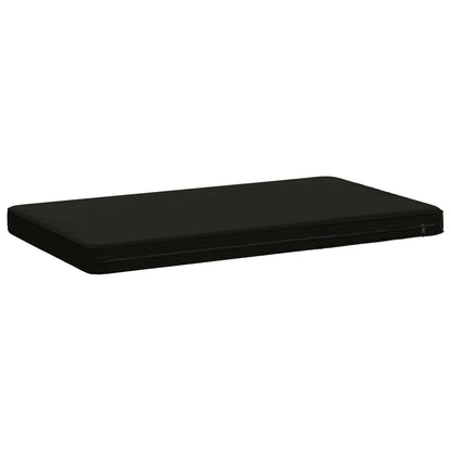 1-Piece Bench Cushion VUGHT 100% Polyester Black 60 x 50 x 5 cm