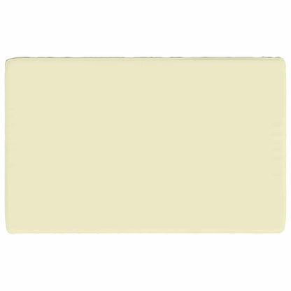 1-Piece Bench Cushion VUGHT 100% Polyester Cream 60 x 50 x 5 cm