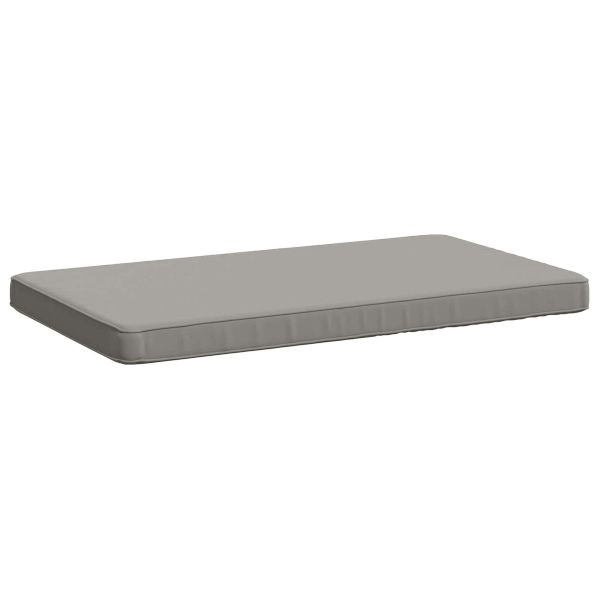 1-Piece Bench Cushion VUGHT 100% Polyester Grey 60 x 50 x 5 cm
