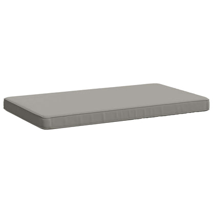 1-Piece Bench Cushion VUGHT 100% Polyester Grey 60 x 50 x 5 cm