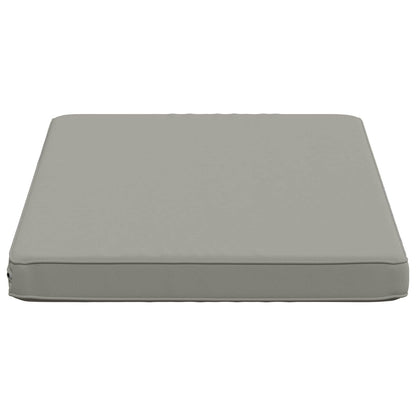 1-Piece Bench Cushion VUGHT 100% Polyester Grey 60 x 50 x 5 cm