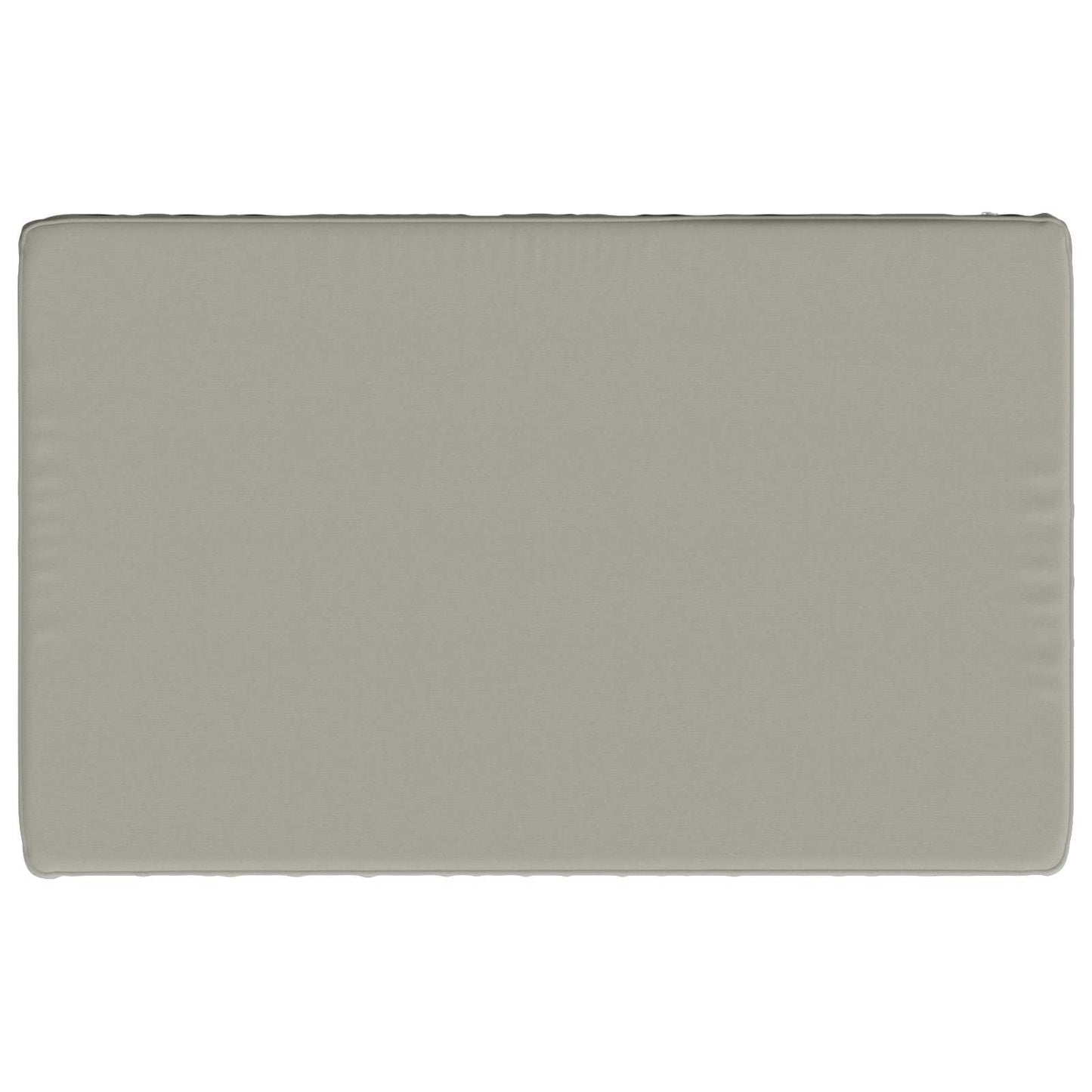 1-Piece Bench Cushion VUGHT 100% Polyester Grey 60 x 50 x 5 cm