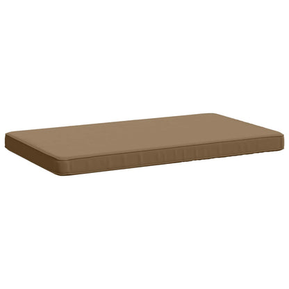 1-Piece Bench Cushion VUGHT 100% Polyester Taupe 60 x 50 x 5 cm