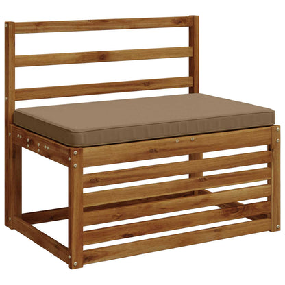 1-Piece Bench Cushion VUGHT 100% Polyester Taupe 60 x 50 x 5 cm