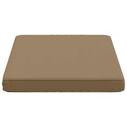 1-Piece Bench Cushion VUGHT 100% Polyester Taupe 60 x 50 x 5 cm