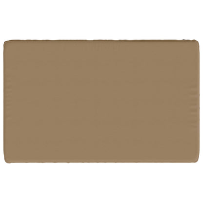 1-Piece Bench Cushion VUGHT 100% Polyester Taupe 60 x 50 x 5 cm