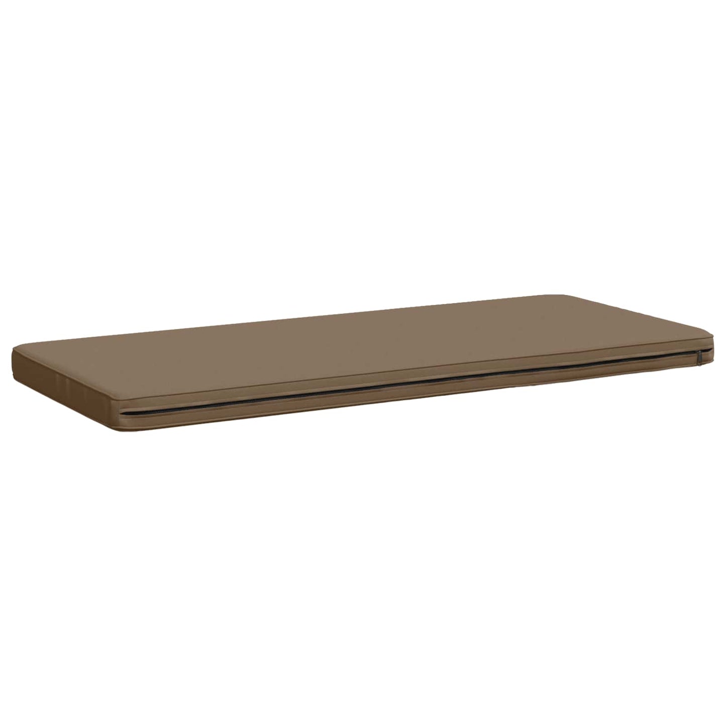 1-Piece Bench Cushion VUGHT 100% Polyester Taupe