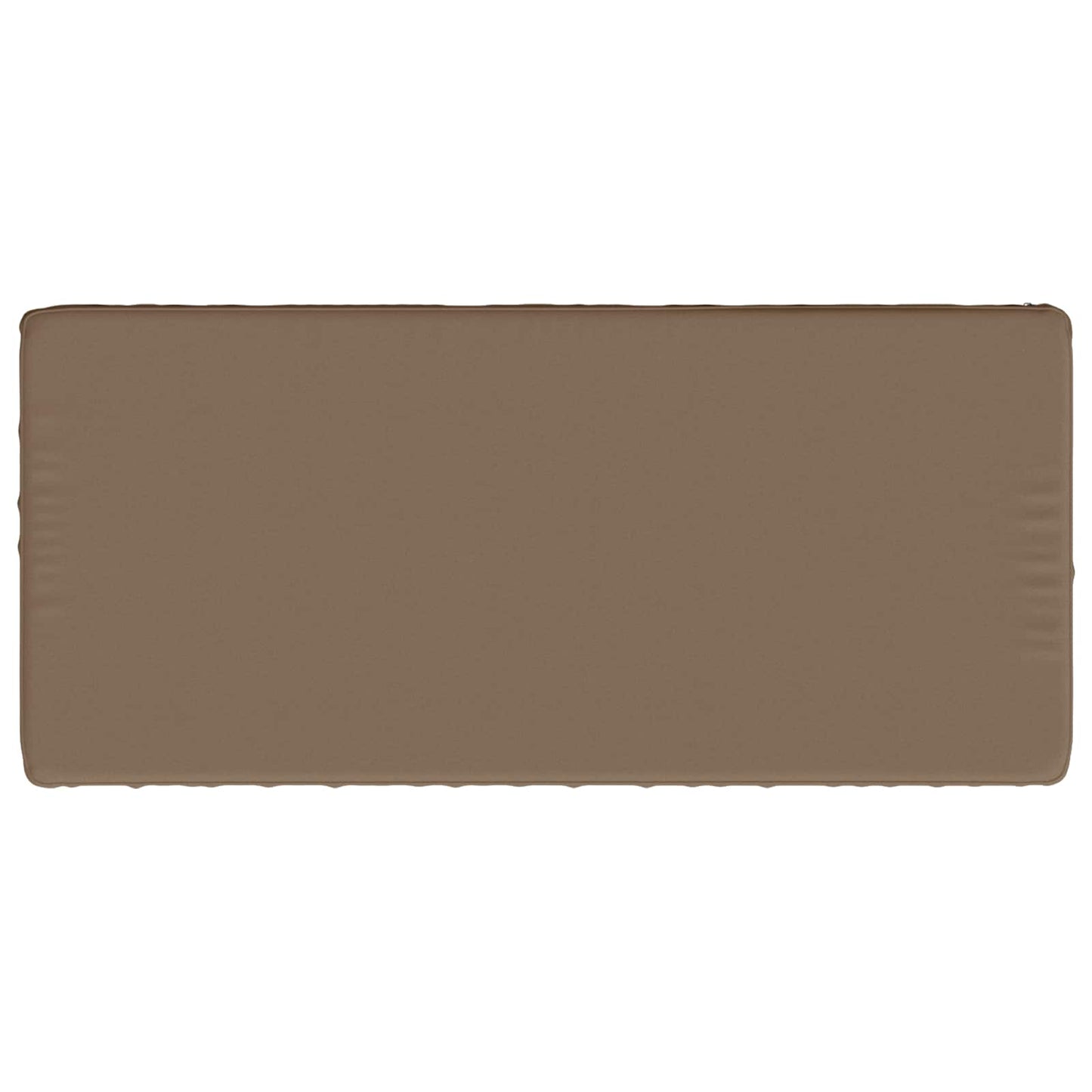 1-Piece Bench Cushion VUGHT 100% Polyester Taupe