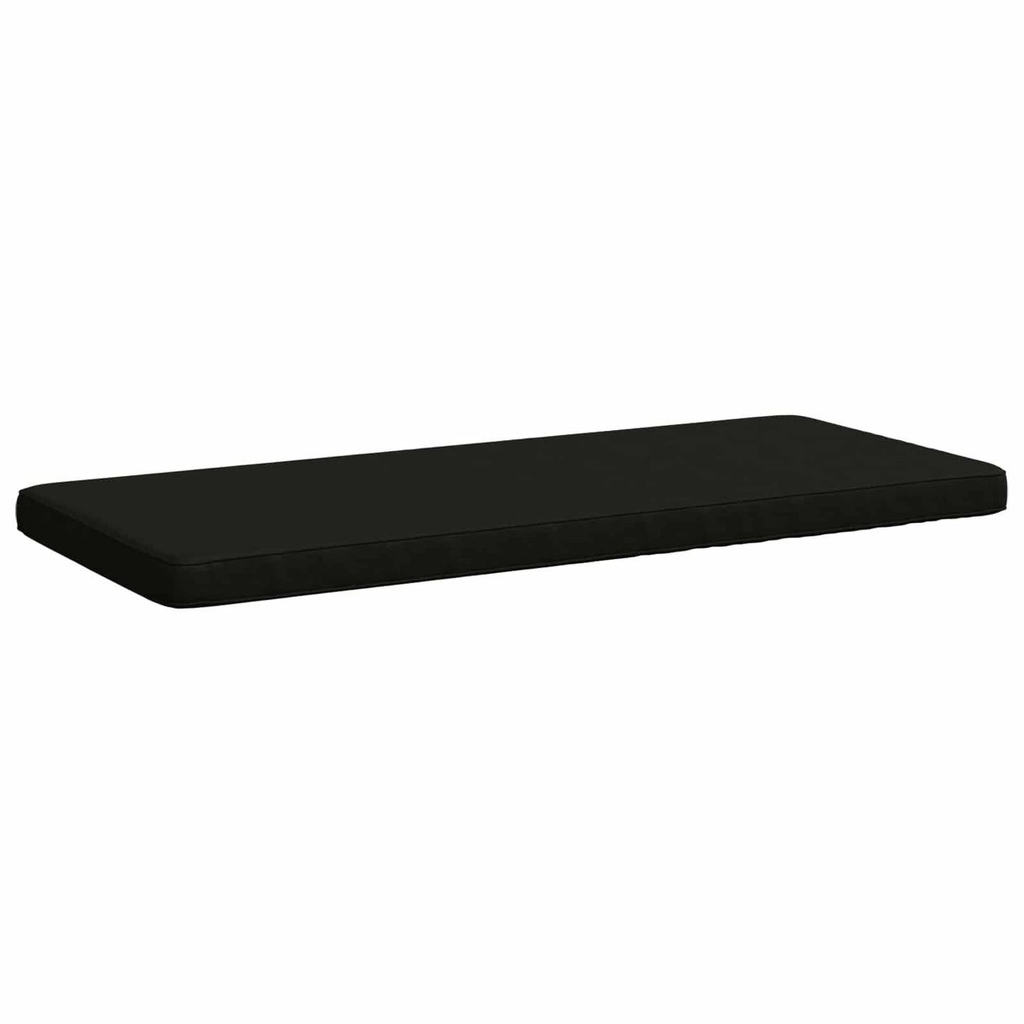 1-Piece Bench Cushion VUGHT 100% Polyester Black