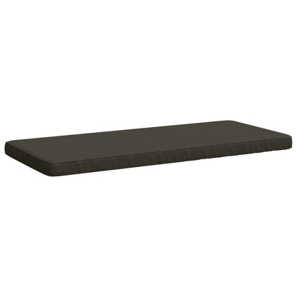 1-Piece Bench Cushion VUGHT 100% Polyester Anthracite