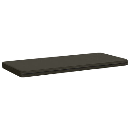1-Piece Bench Cushion VUGHT 100% Polyester Anthracite