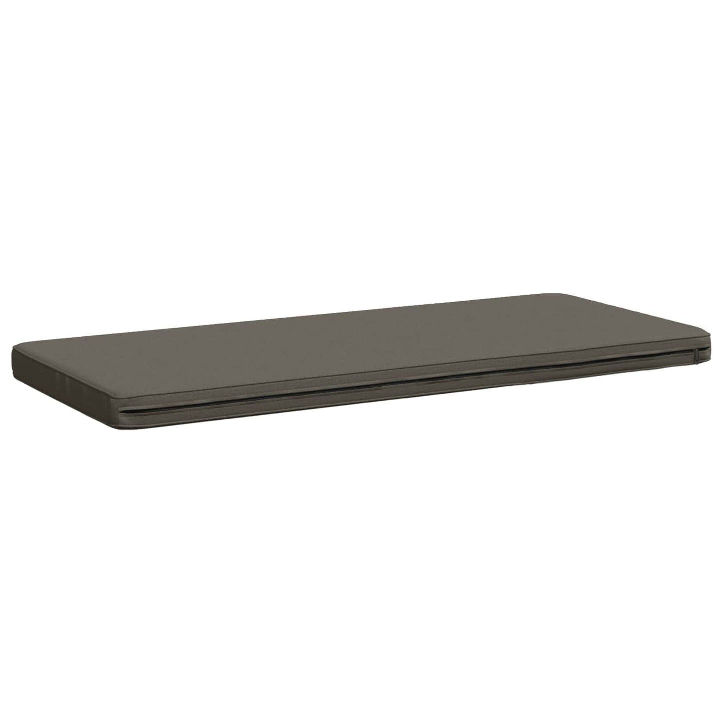 1-Piece Bench Cushion VUGHT 100% Polyester Grey 100 x 50 x 5 cm