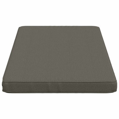 1-Piece Bench Cushion VUGHT 100% Polyester Grey 100 x 50 x 5 cm
