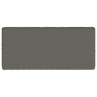 1-Piece Bench Cushion VUGHT 100% Polyester Grey 100 x 50 x 5 cm