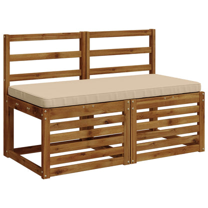 1-Piece Bench Cushion VUGHT 100% Polyester Cream