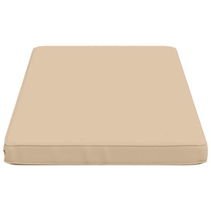 1-Piece Bench Cushion VUGHT 100% Polyester Cream