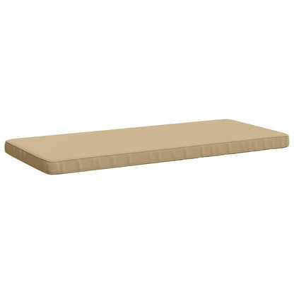 1-Piece Bench Cushion VUGHT 100% Polyester Beige
