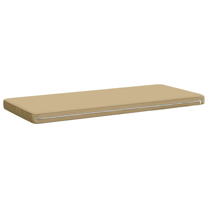 1-Piece Bench Cushion VUGHT 100% Polyester Beige