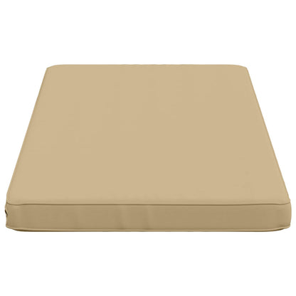 1-Piece Bench Cushion VUGHT 100% Polyester Beige