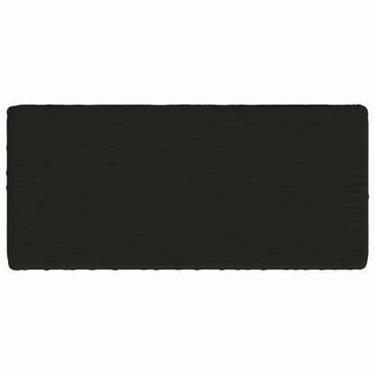 1-Piece Bench Cushion VUGHT 100% Polyester Black