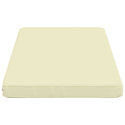 1-Piece Bench Cushion VUGHT 100% Polyester Cream