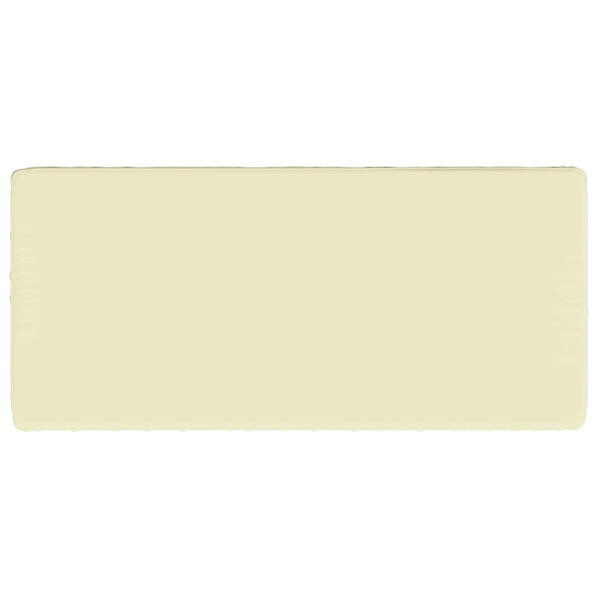 1-Piece Bench Cushion VUGHT 100% Polyester Cream