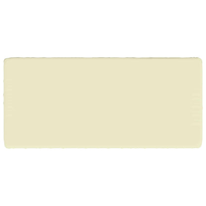 1-Piece Bench Cushion VUGHT 100% Polyester Cream
