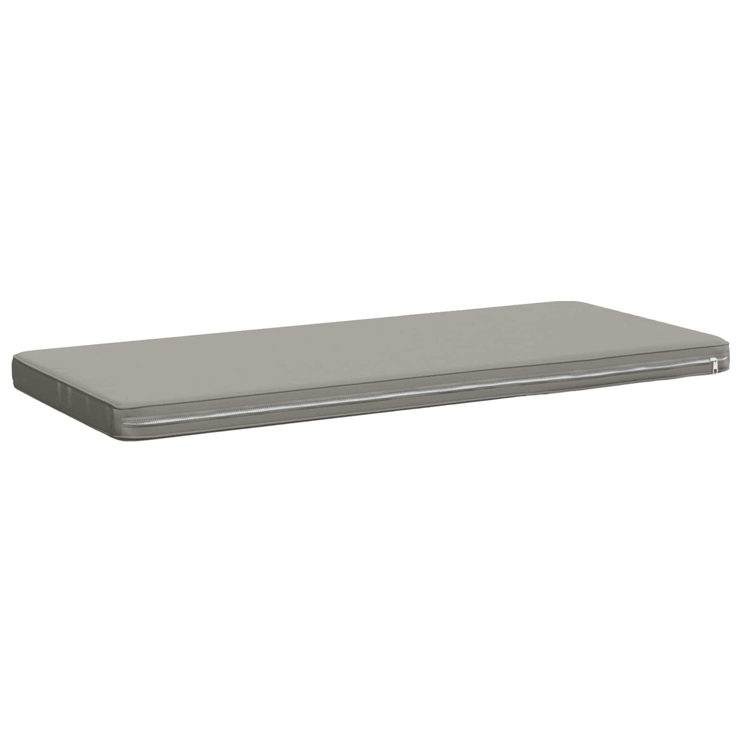 1-Piece Bench Cushion VUGHT 100% Polyester Grey 100 x 50 x 5 cm