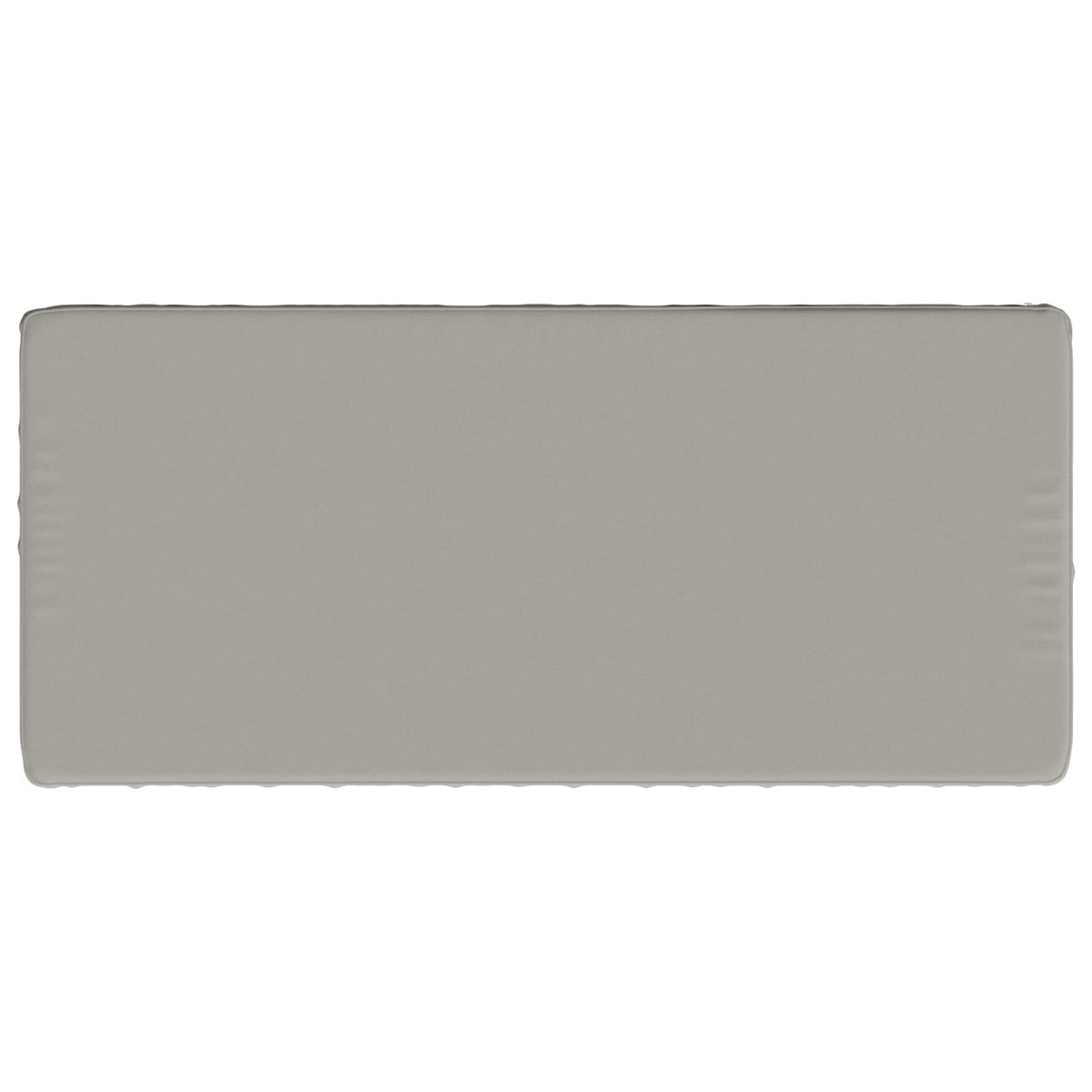 1-Piece Bench Cushion VUGHT 100% Polyester Grey 100 x 50 x 5 cm