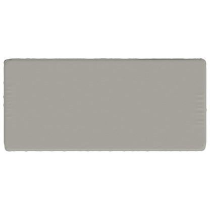 1-Piece Bench Cushion VUGHT 100% Polyester Grey 100 x 50 x 5 cm