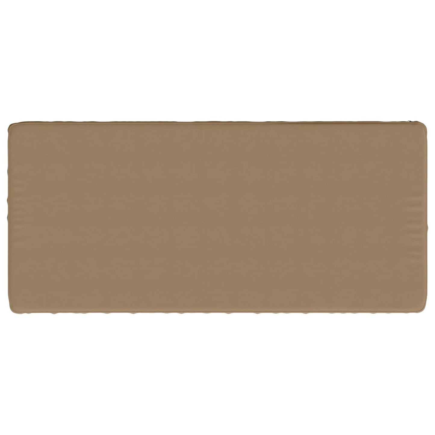 1-Piece Bench Cushion VUGHT 100% Polyester Taupe