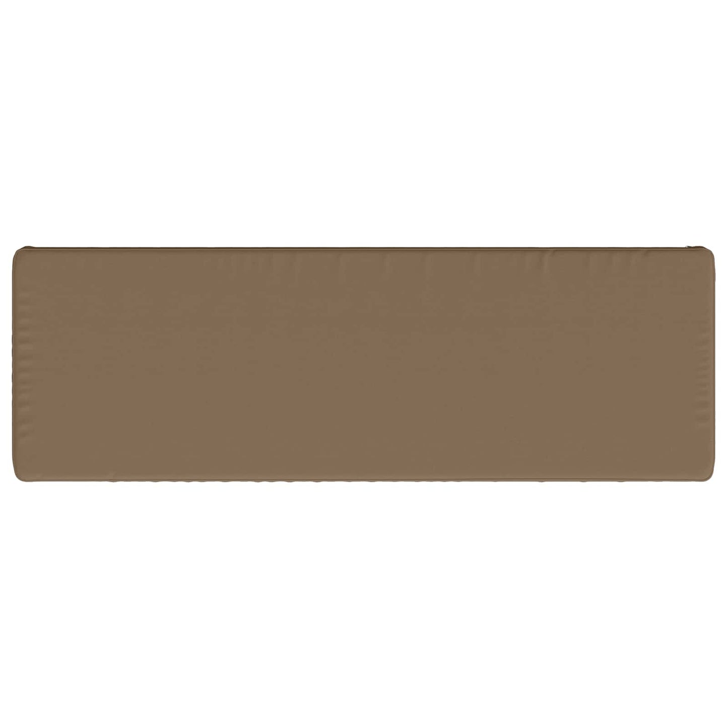 1-Piece Bench Cushion VUGHT 100% Polyester Taupe