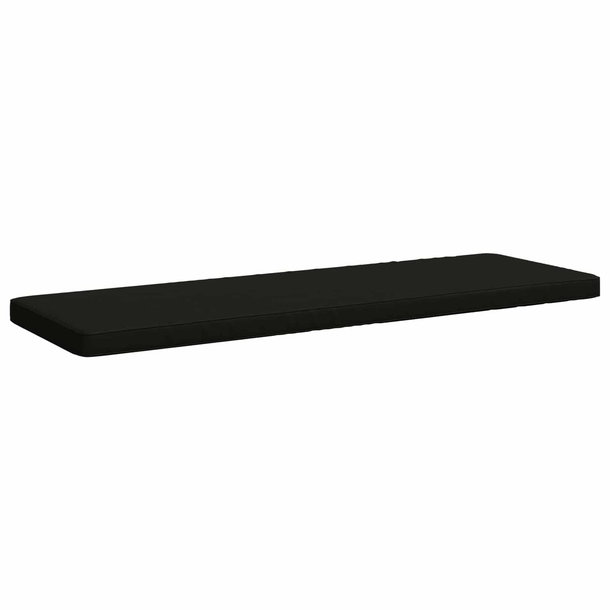 2-Piece Bench Cushions VUGHT 2 pcs 100% Polyester Black