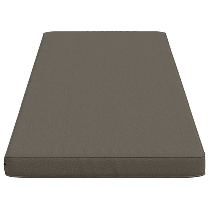 2-Piece Bench Cushions VUGHT 2 pcs 100% Polyester Grey
