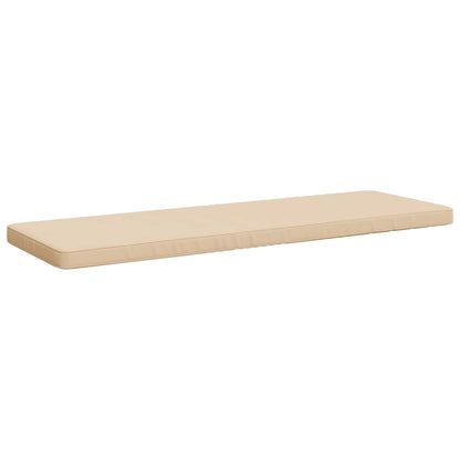 1-Piece Bench Cushion VUGHT 100% Polyester Cream