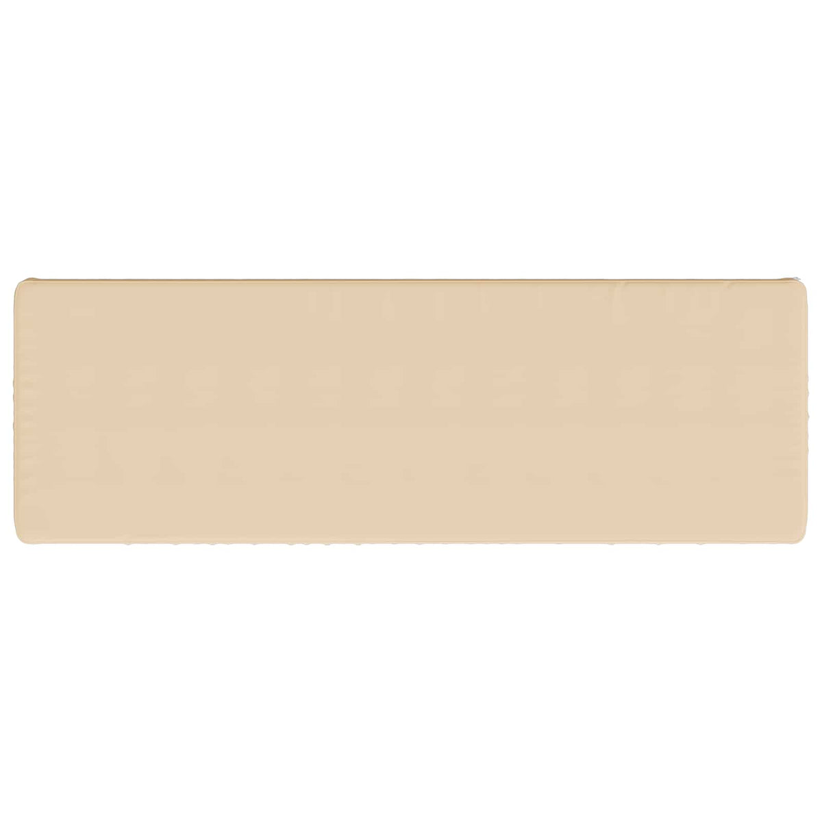 1-Piece Bench Cushion VUGHT 100% Polyester Cream