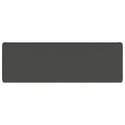 1-Piece Bench Cushion VUGHT 100% Polyester Anthracite