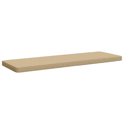1-Piece Bench Cushion VUGHT 100% Polyester Beige
