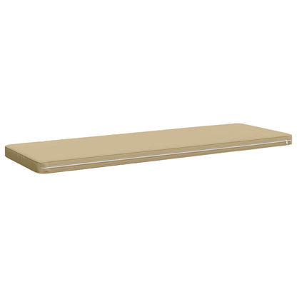 1-Piece Bench Cushion VUGHT 100% Polyester Beige