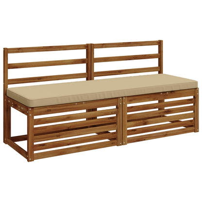 1-Piece Bench Cushion VUGHT 100% Polyester Beige