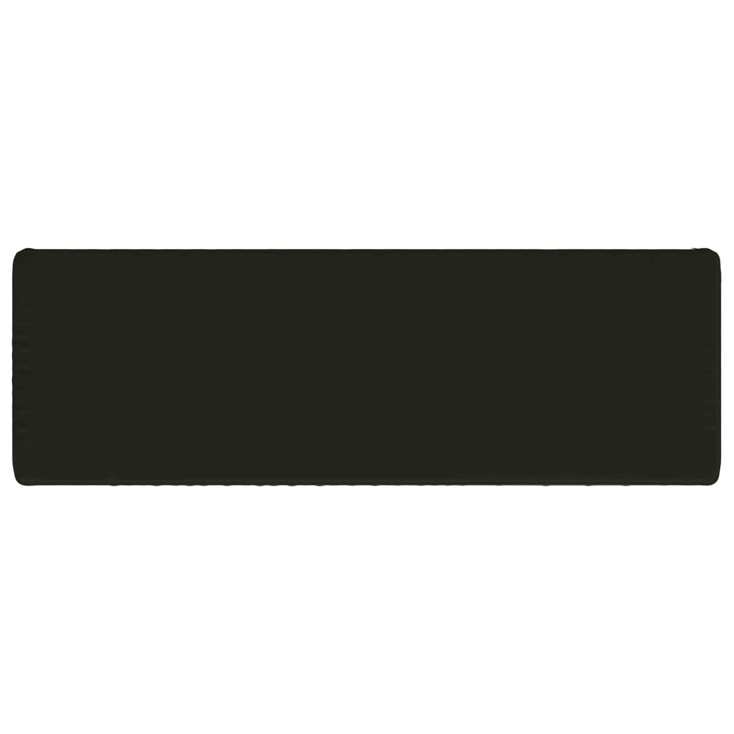 2-Piece Bench Cushions VUGHT 2 pcs 100% Polyester Black