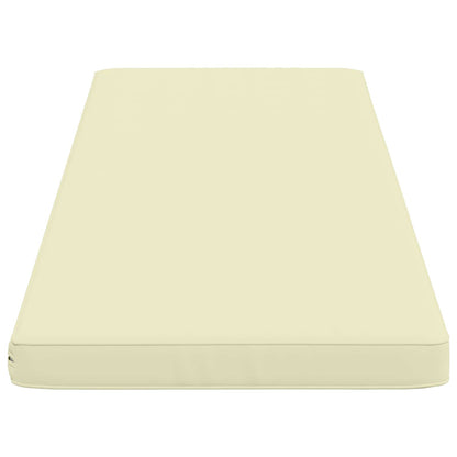 1-Piece Bench Cushion VUGHT 100% Polyester Cream