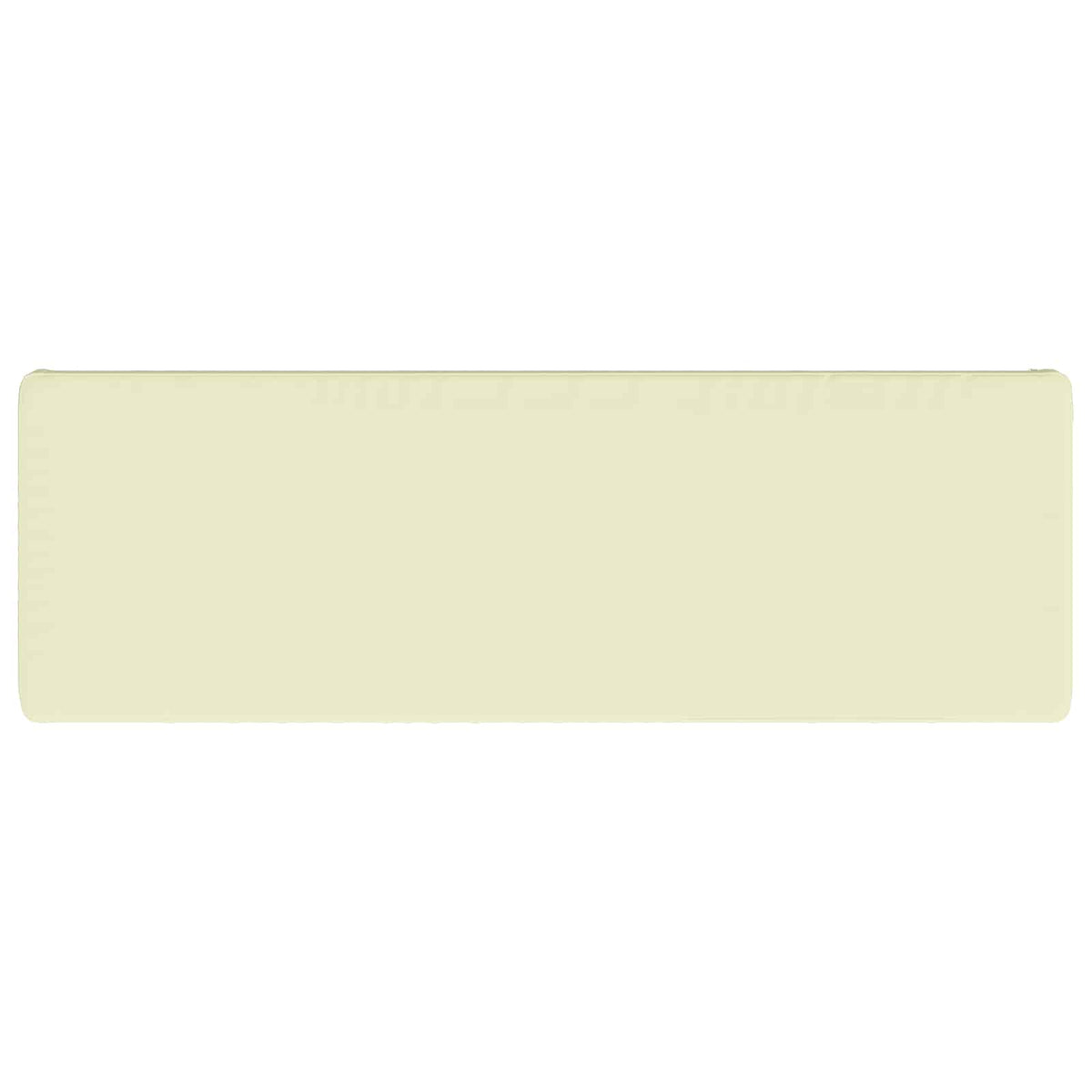 1-Piece Bench Cushion VUGHT 100% Polyester Cream